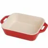 Staub Gratin Dish, Medium, Cherry -Potten & pannen Winkel staub gratin dish cherry 2
