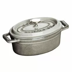 Staub Oval Casserole In Cast Iron 6,7 L, Graphite