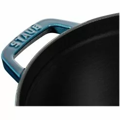 Staub Cocotte Rond 26 Cm 5,2 L, Petrolblauw -Potten & pannen Winkel staub staub cocotte rond 7