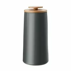 Stelton Emma Coffee Jar/Storage Jar 500 G, Dark Grey