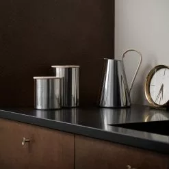 Stelton Scoop Tea Canister With Measuring Scoop -Potten & pannen Winkel stelton scoop tea canister with measuring scoop 6