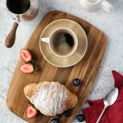 TeakHaus Serveerplank, 40,5x28 Cm -Potten & pannen Winkel teakhaus serveerplank 1 2