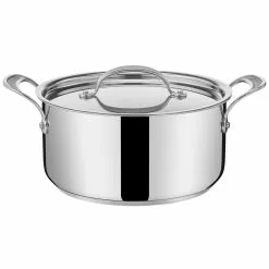 Tefal Jamie Oliver Cook's Classic Pot Roestvrij Staal, 24 Cm / 5,2 L -Potten & pannen Winkel tefal jamie oliver cooks classic pot roestvrij staal 14
