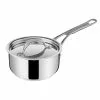 Tefal Jamie Oliver Cook's Classic Steelpan Met Deksel Roestvrij Staal, 16 Cm / 1,5 L