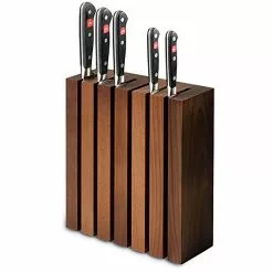 Wüsthof Messenblok 6 Messen -Potten & pannen Winkel wusthof magnetic knife block in thermo treated book 337 12