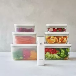 Zwilling Fresh & Save Set Met Bakje 3 Stuks, ABS-kunststof 9 Zwilling Fresh & Save Set Met Bakje 3 Stuks, ABS-kunststof -Potten & pannen Winkel zwilling fresh save set met bakje 3 stuks abs kunststof 5